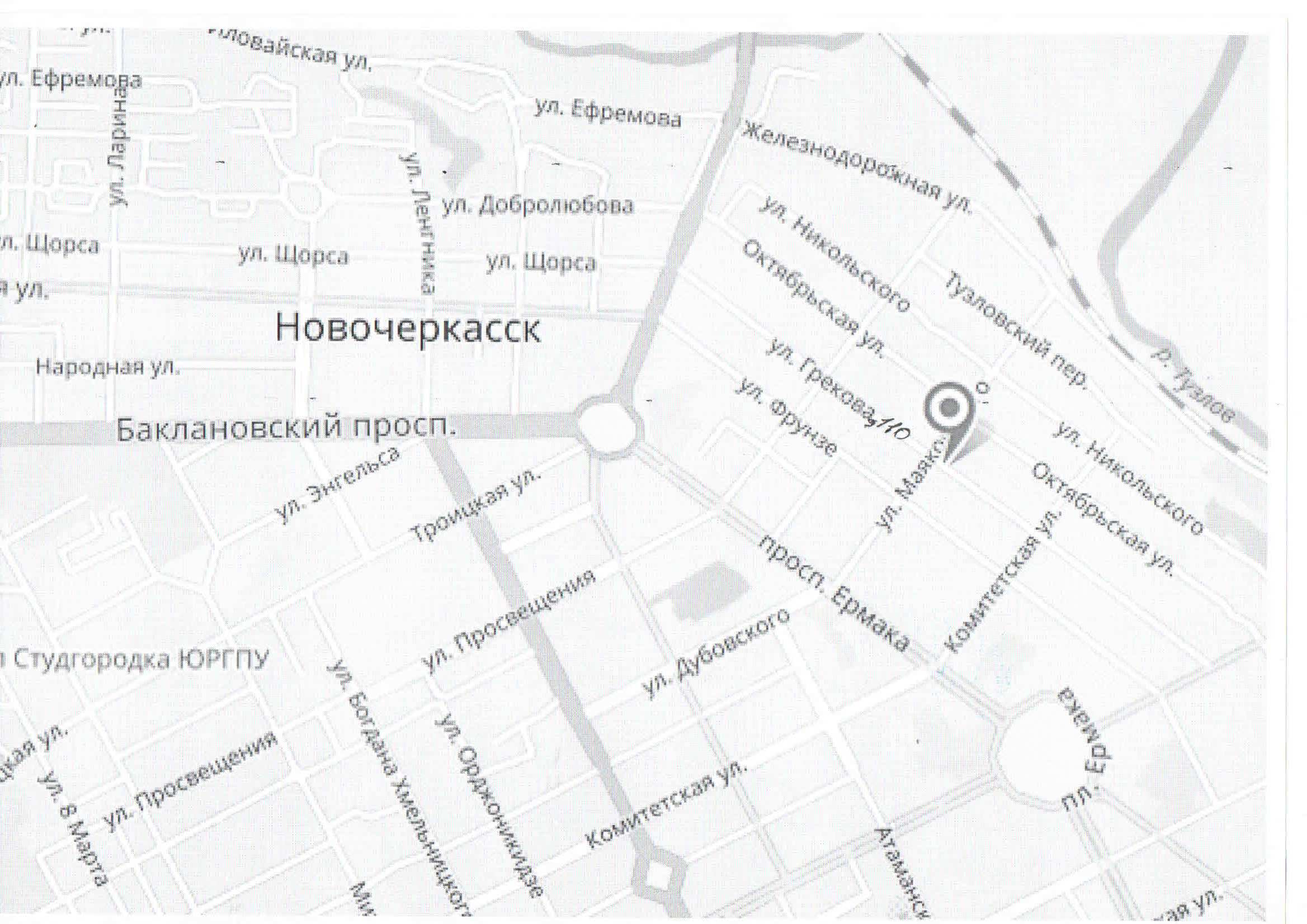схема проезда
